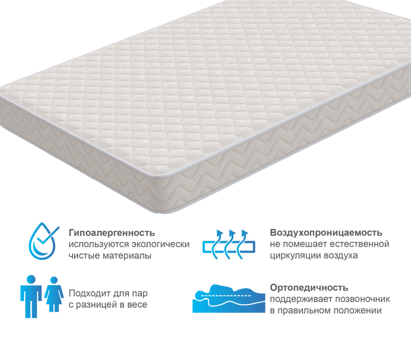 Другие размеры, Матрас Орматек Идеал 80*190